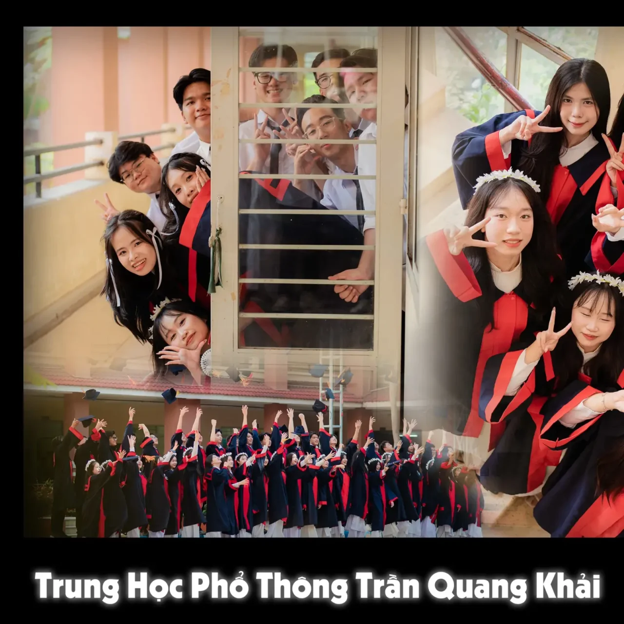 Sinh viên mặc lễ phục tốt nghiệp thuê tại lễ tốt nghiệp