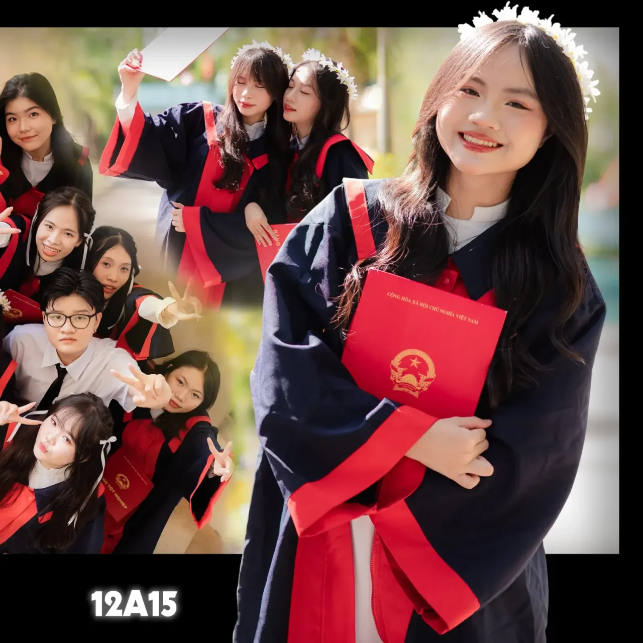 Các mẫu áo cử nhân và mũ tốt nghiệp cho thuê